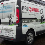 lettrage camionnette 