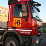 lettrage camion